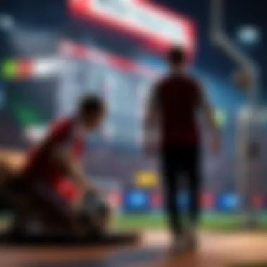 Understanding Risk Factors in Online Betting Illustration depicting risk factors in online betting