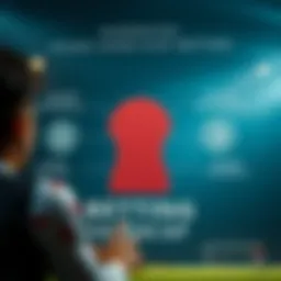 Conceptual diagram of Asian handicap betting