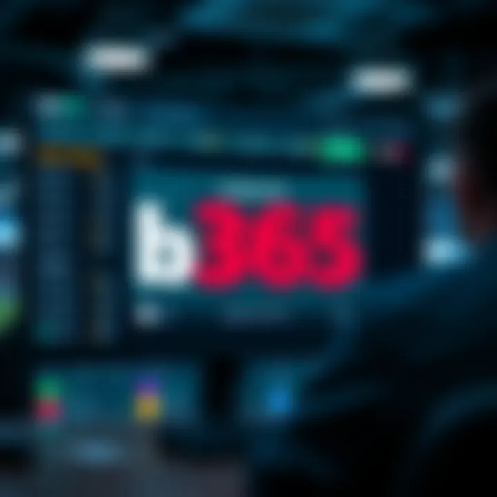 Innovative betting interface on bet365