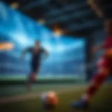 Dynamic virtual football match simulation