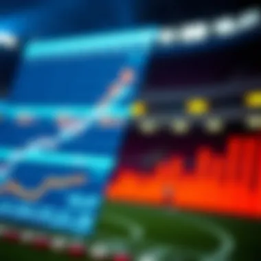 Visual representation of betting odds and statistical analysis