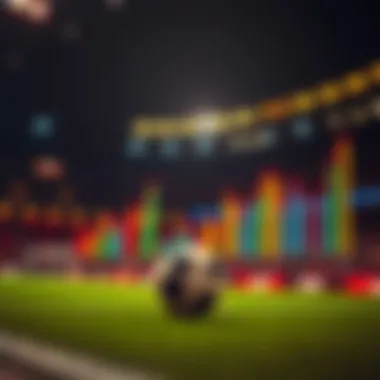 Statistical data visualization related to betting outcomes