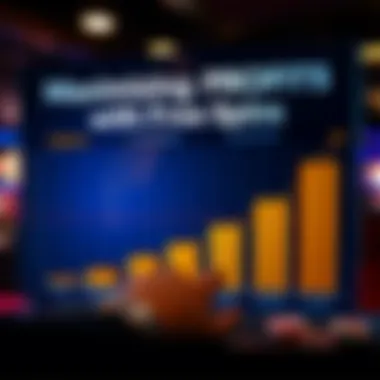 Maximizing Profit with Free Spins Graph showing potential profits from using free spins strategically