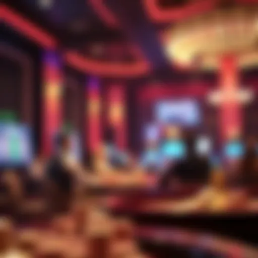 Live casino gaming experience