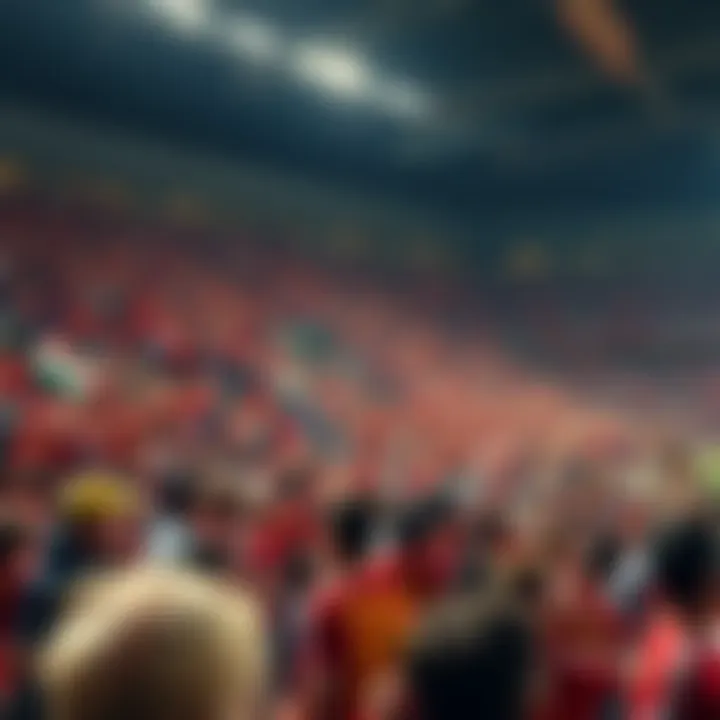 Enthusiastic Chicago Fire Fans Stadium packed with enthusiastic fans during a Chicago Fire match