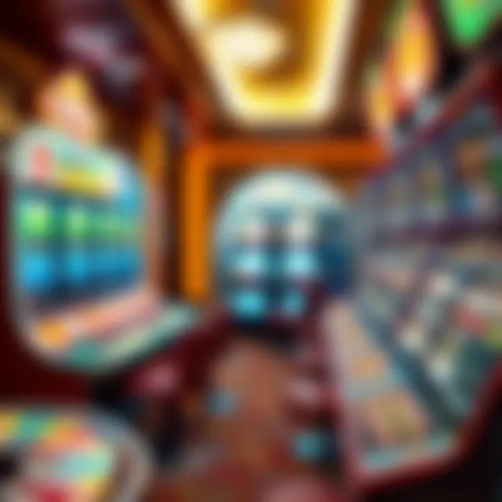 Visual comparison between traditional and coin casinos