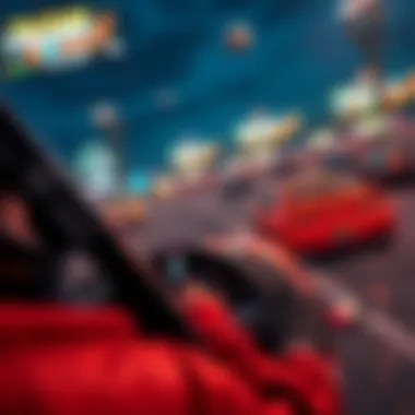 Dynamic gameplay of a crash game with vivid graphics