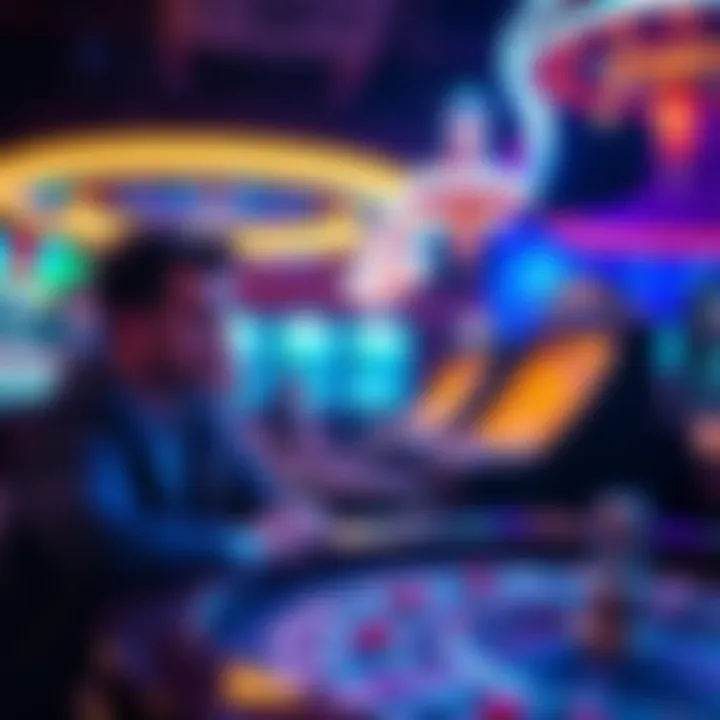 Diverse range of casino games available