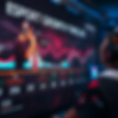 Infographic showcasing the growth of esports over the years