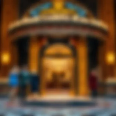 Elegant casino entrance inviting guests for an unforgettable experience