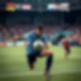 A historic football match between Guatemala and El Salvador