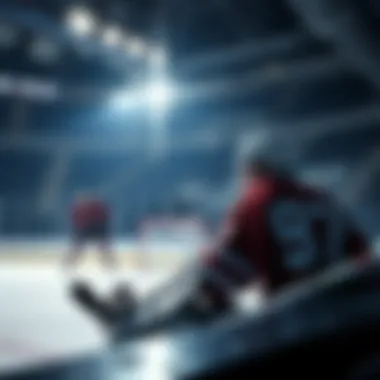 An infographic showcasing hockey betting strategies