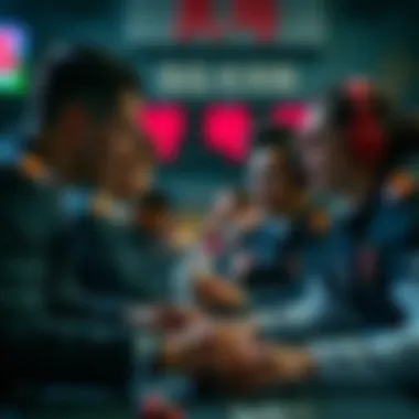 Team dynamics and strategy in action