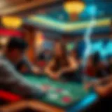 An exciting game of Lightning Baccarat in progress
