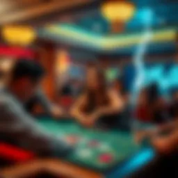 An exciting game of Lightning Baccarat in progress