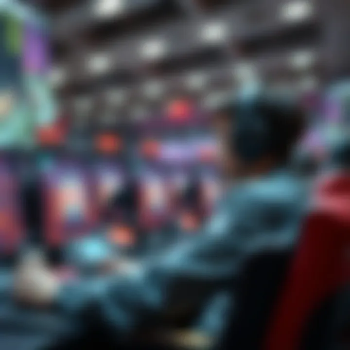 Visual representation of esports betting strategies