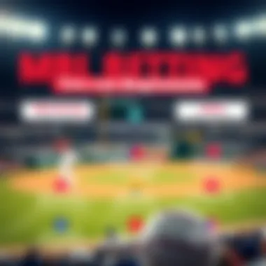 Infographic with tips for beginners in MLB betting