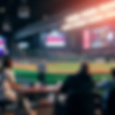 Graph showcasing current trends in MLB betting