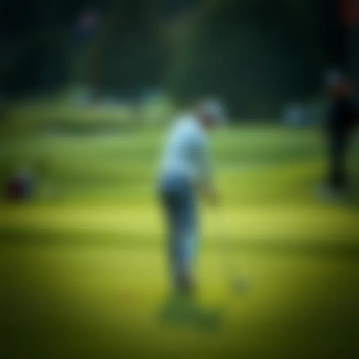 A visual representation of modern golf dynamics influenced by Will Zalatoris