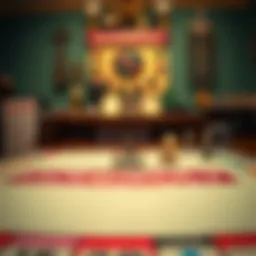 Vintage Monopoly board game reflecting historical significance