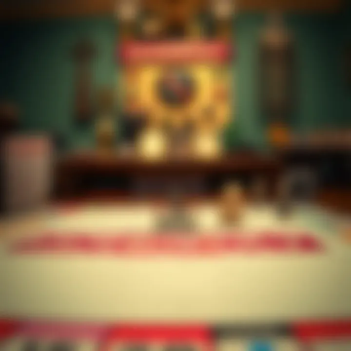 Vintage Monopoly board game reflecting historical significance