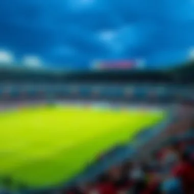 Monterrey FC's home stadium showcasing a vibrant match atmosphere