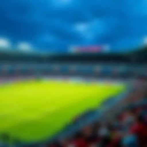 Monterrey FC's home stadium showcasing a vibrant match atmosphere