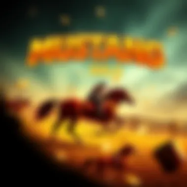 Theme and Graphics of Mustang Gold Slot Stunning graphics illustrating the theme of the game