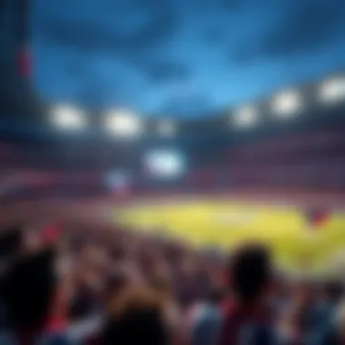 Exciting match atmosphere at Red Bull Arena