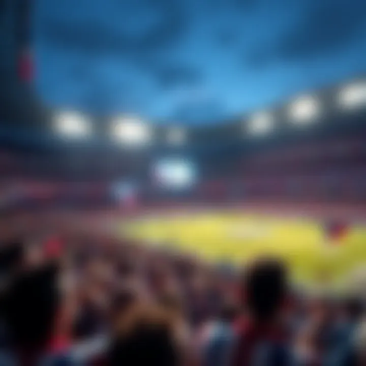 Exciting match atmosphere at Red Bull Arena