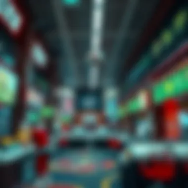 An illustration showcasing the evolution of betting environments