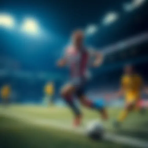 Dynamic football action from Odense