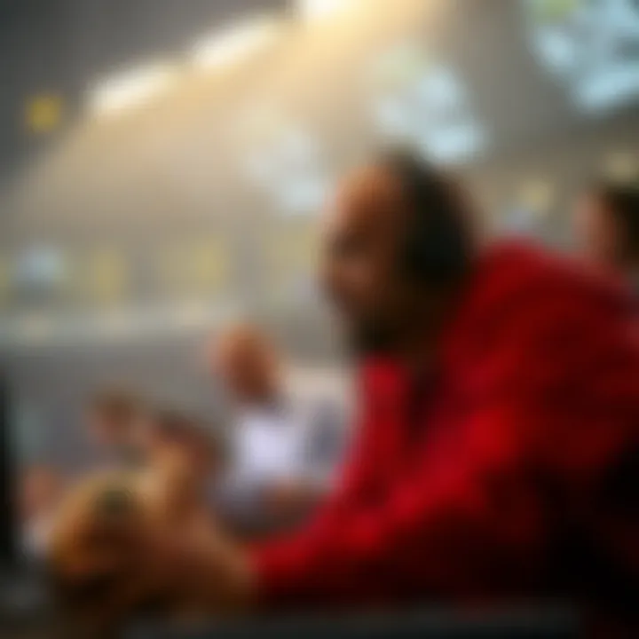 Visualization of betting strategies in action