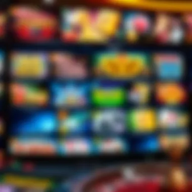 A captivating online casino interface showcasing various games