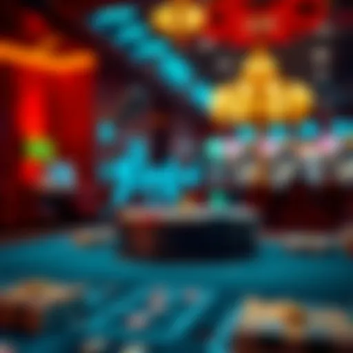 Conceptual representation of online casino API integration