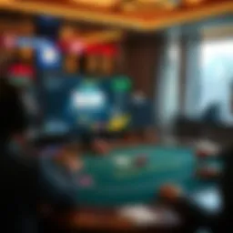 A strategic overview of an online poker game setup