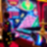 An engaging online roulette game interface showcasing vibrant colors and graphics