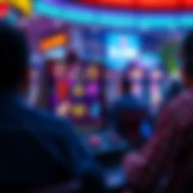 Vibrant online slot game interface with engaging graphics