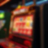 Exciting online slot machine game interface