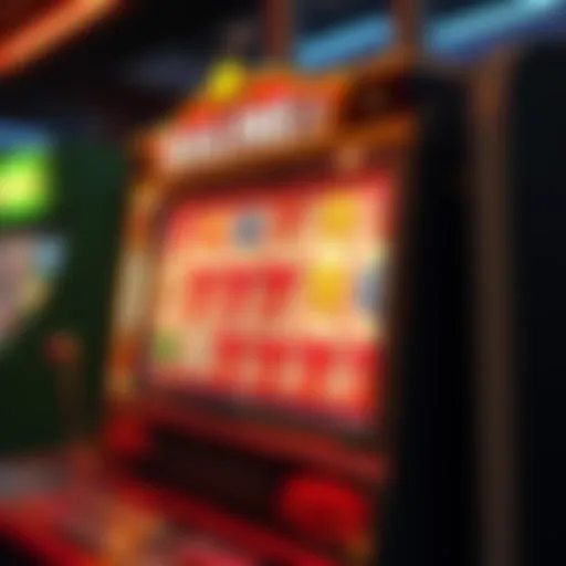 Exciting online slot machine game interface