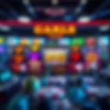 Colorful representation of various PG slot themes