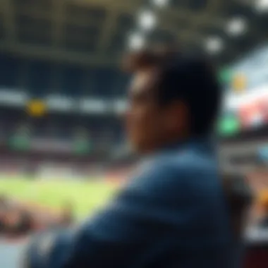 Conceptual illustration of online betting trends