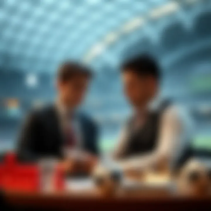 Conceptual illustration of decision-making in betting