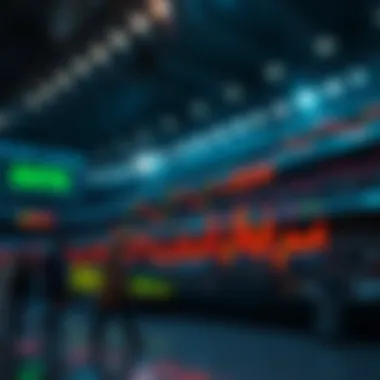 Visualization of the betting market dynamics