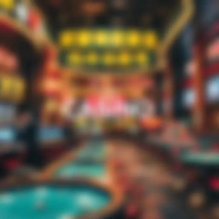 An informative infographic summarizing the history of casinos in Korea