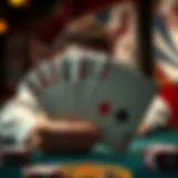 Visual representation of poker hands ranking