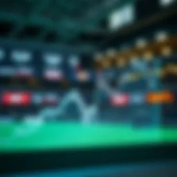 Graph illustrating political probability trends