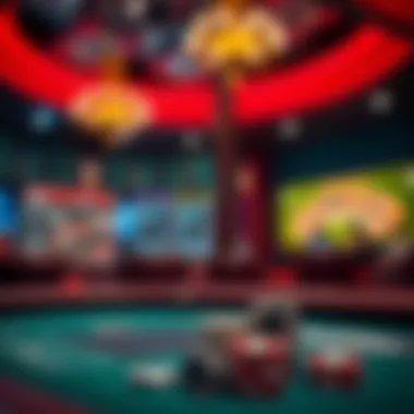 Visual representation of popular online blackjack sites in Canada