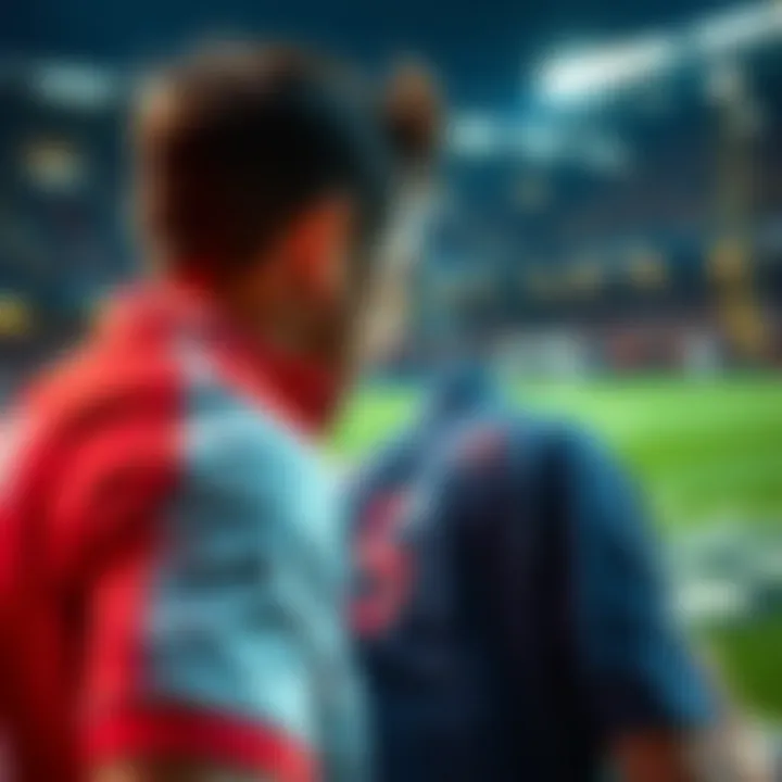 Visual representation of predictive modeling in sports