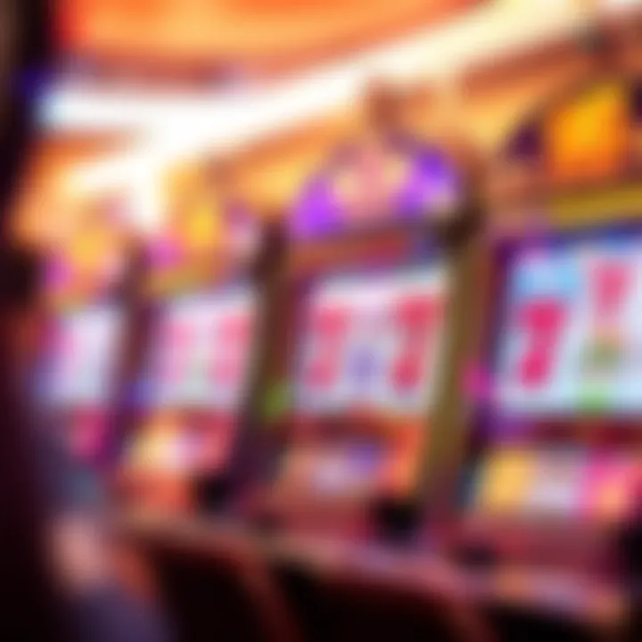 Visual representation of progressive slots in action